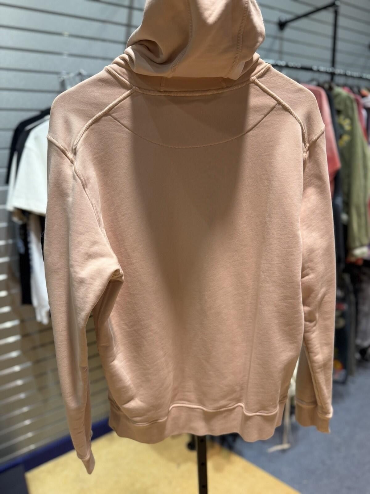 Stone Island STONE ISLAND ROSE QUARTZ COTTON PINK HOODIE (LARGE) Size US L / EU 52-54 / 3 - 10 Thumbnail