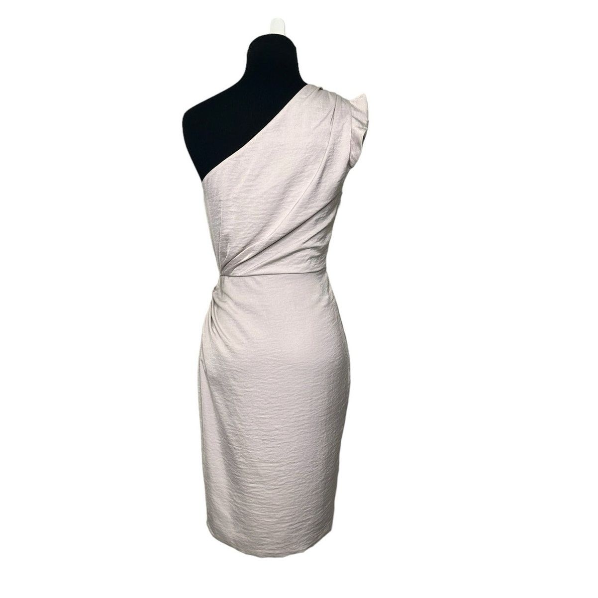 Allsaints AllSaints beige one shoulder party dress size 2 Size XS / US 0-2 / IT 36-38 - 7 Thumbnail