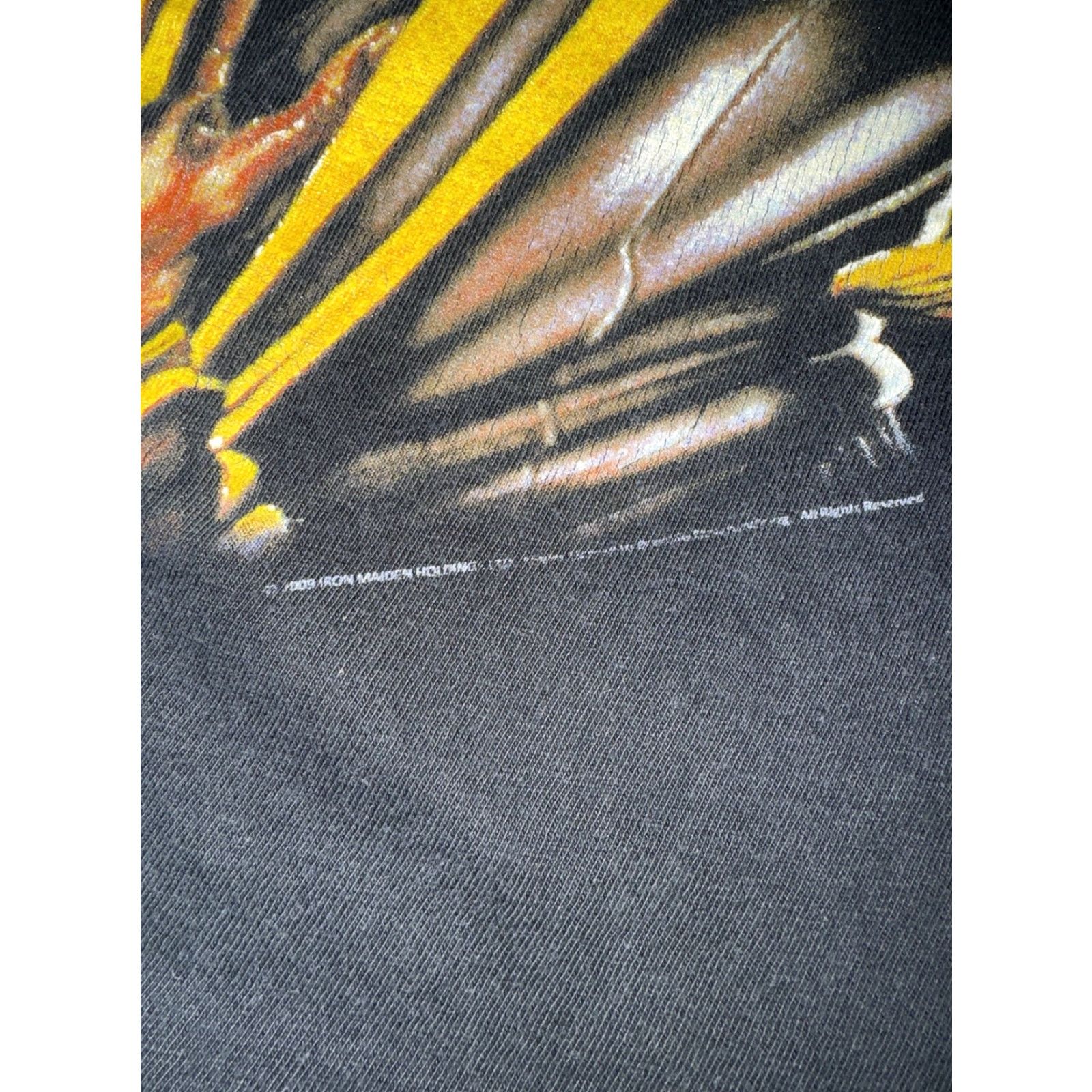 Vintage Iron Maiden T-Shirt 2XL Black 2005 Men XL Chest 25x27 Shirt Mens Size US XXL / EU 58 / 5 - 3 Thumbnail