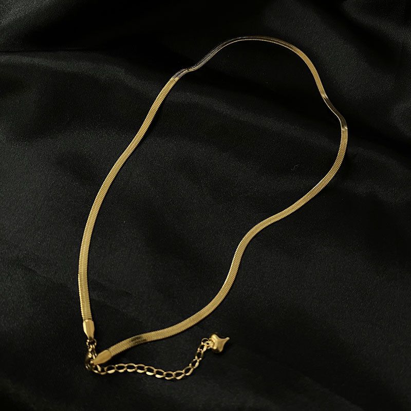 Jewelry Streetwear Titanium Chain Necklace Size ONE SIZE - 1 Thumbnail