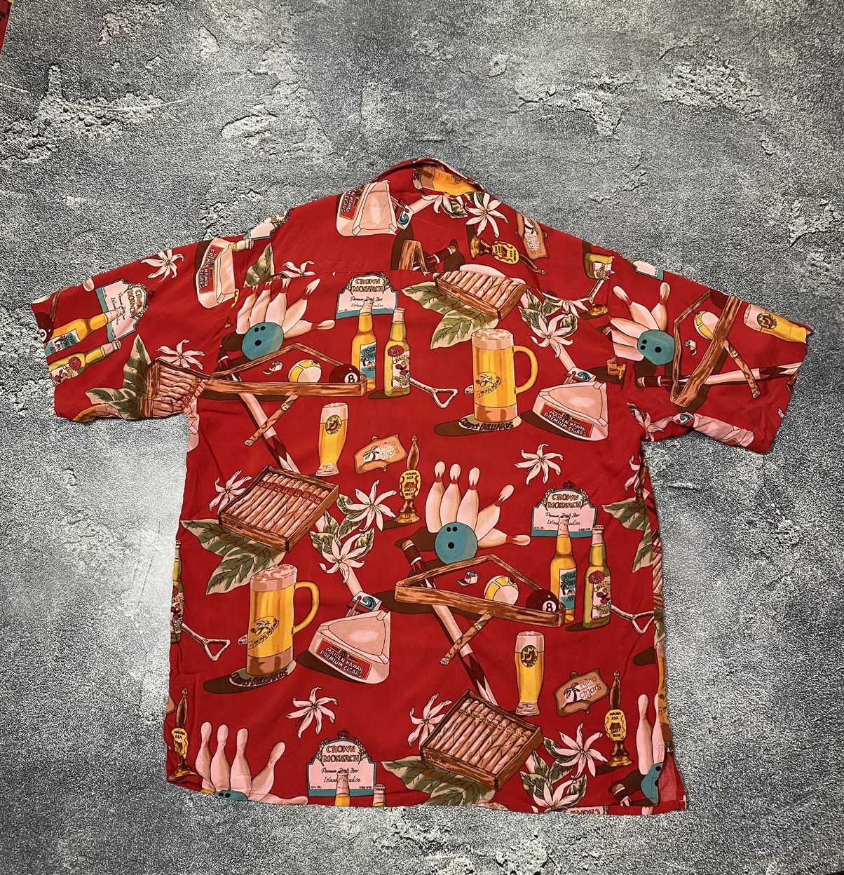 Japanese Brand × Vintage Vintage PLEASURE Nordic Hawaii Mambo shirt Size US L / EU 52-54 / 3 - 6 Thumbnail