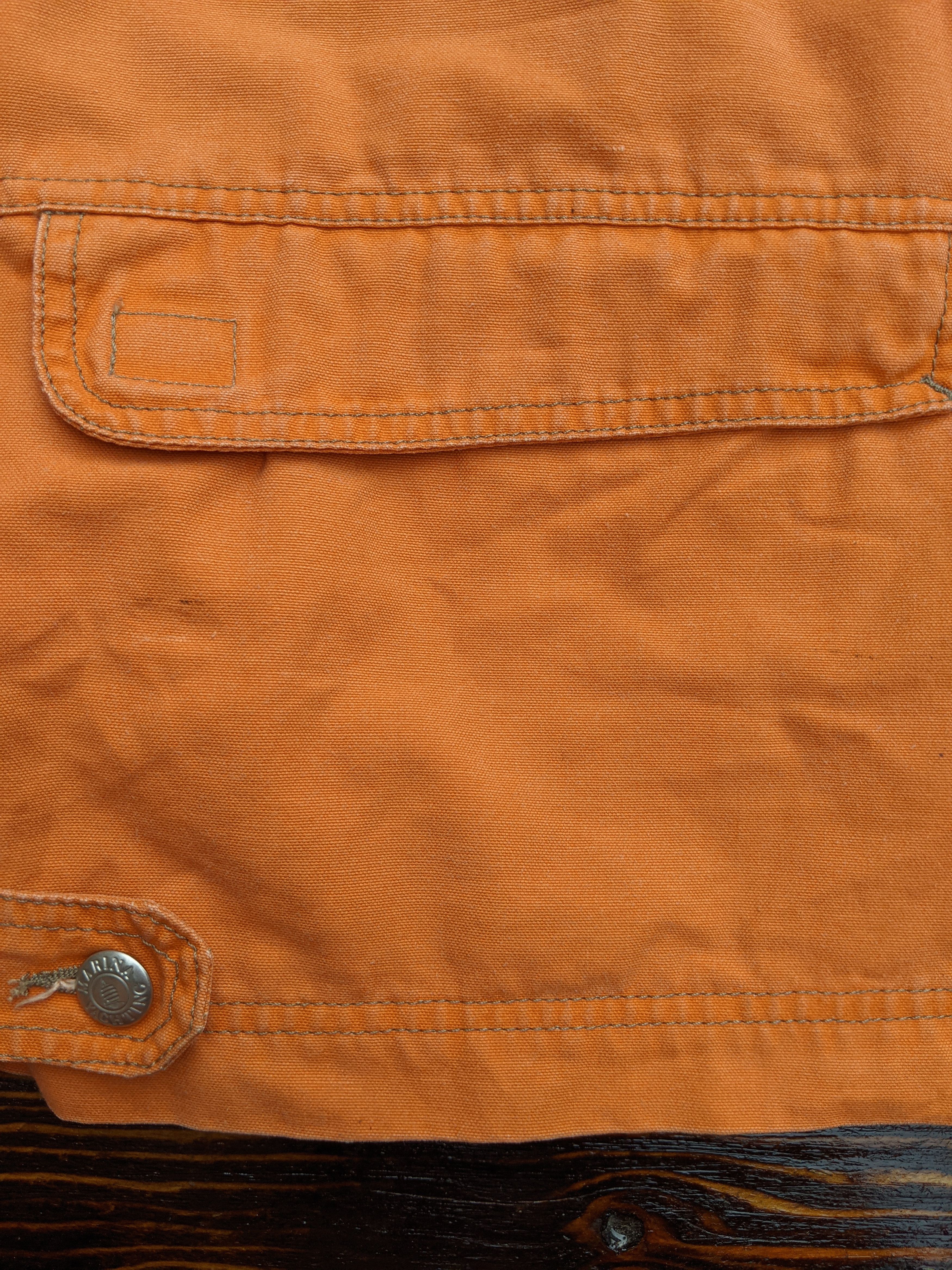 Canvas Vintage MARINA YACHTING Orange Canvas Cotton Jacket Size L Size US L / EU 52-54 / 3 - 11 Thumbnail