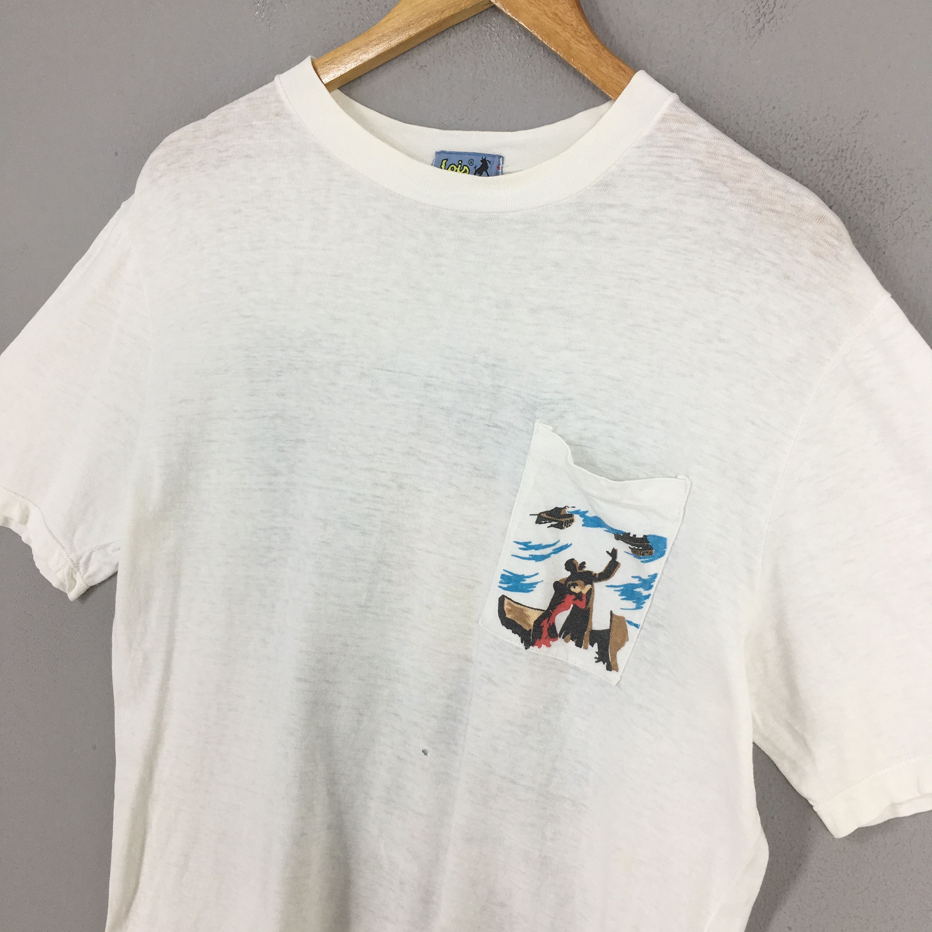 Vintage Vintage When Worlds Collide Movie Graphics Tshirt Medium Size US M / EU 48-50 / 2 - 3 Thumbnail