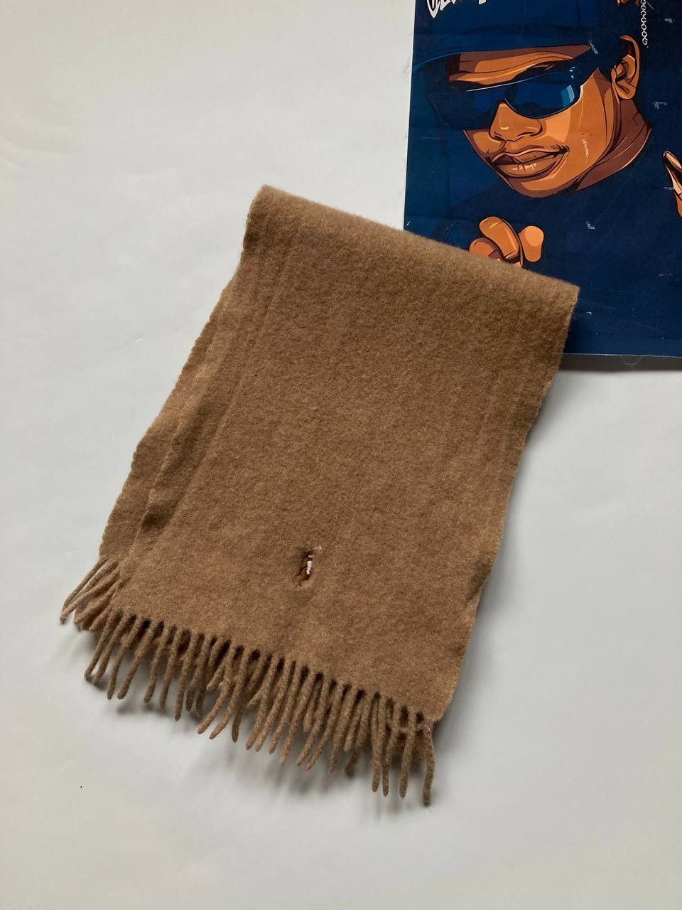 Polo Ralph Lauren × Vintage Vintage Polo Ralph Lauren Scarf Wool Scarves Y2K rare Size ONE SIZE - 2 Thumbnail