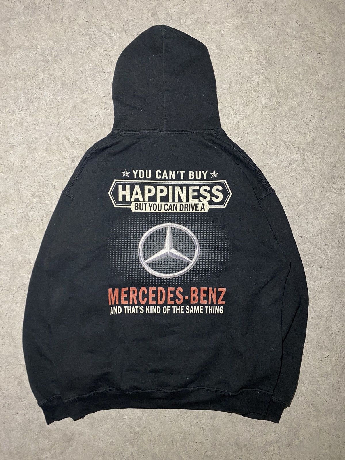 Mercedes-Benz × Vintage Vintage Mercedes Benz racing black hoodie Size US L / EU 52-54 / 3 - 5 Thumbnail