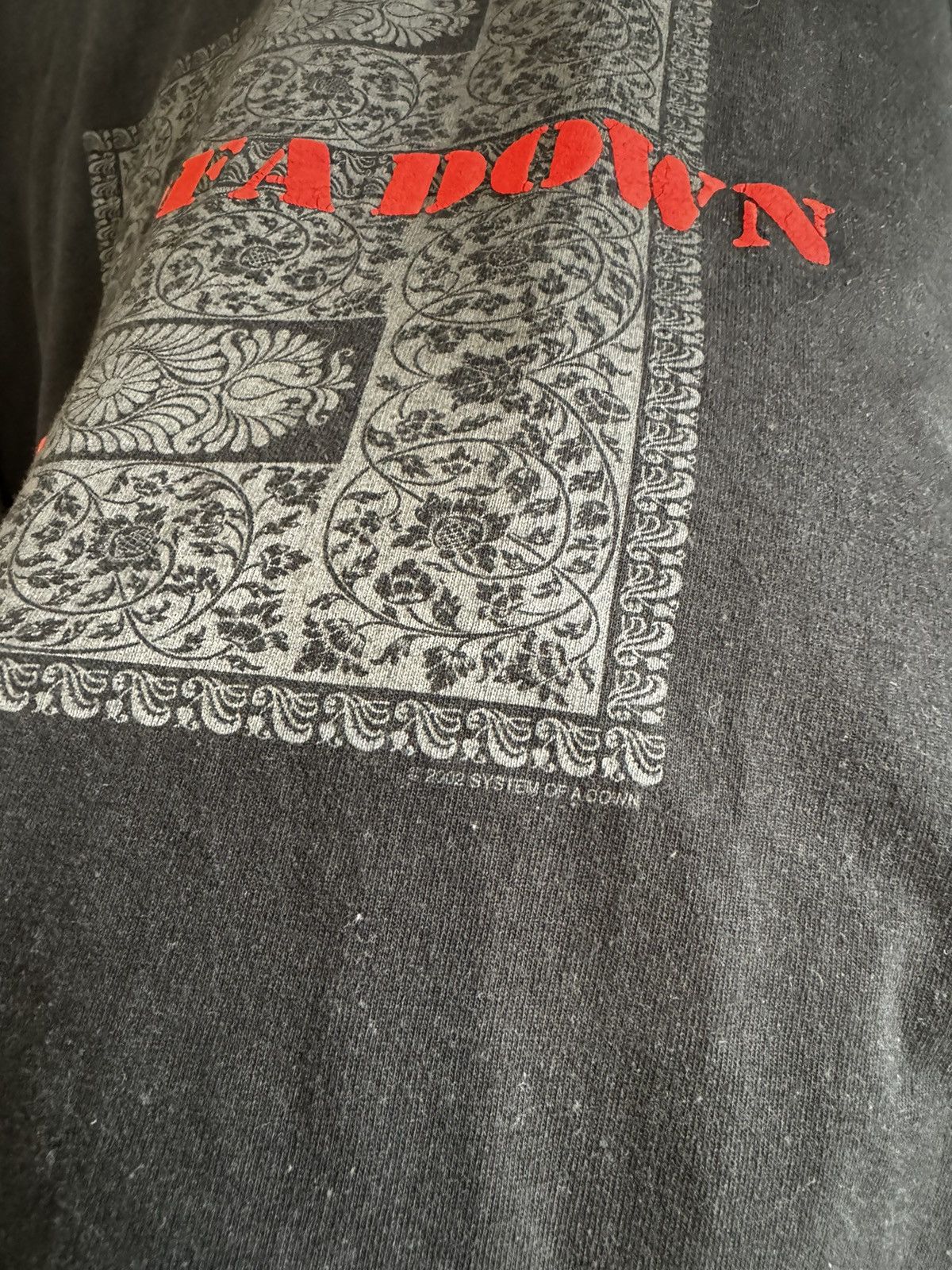 Band Tees 2002 System Of A Down Vintage Band Metal Tee SOAD Rare Print Size US XL / EU 56 / 4 - 3 Thumbnail