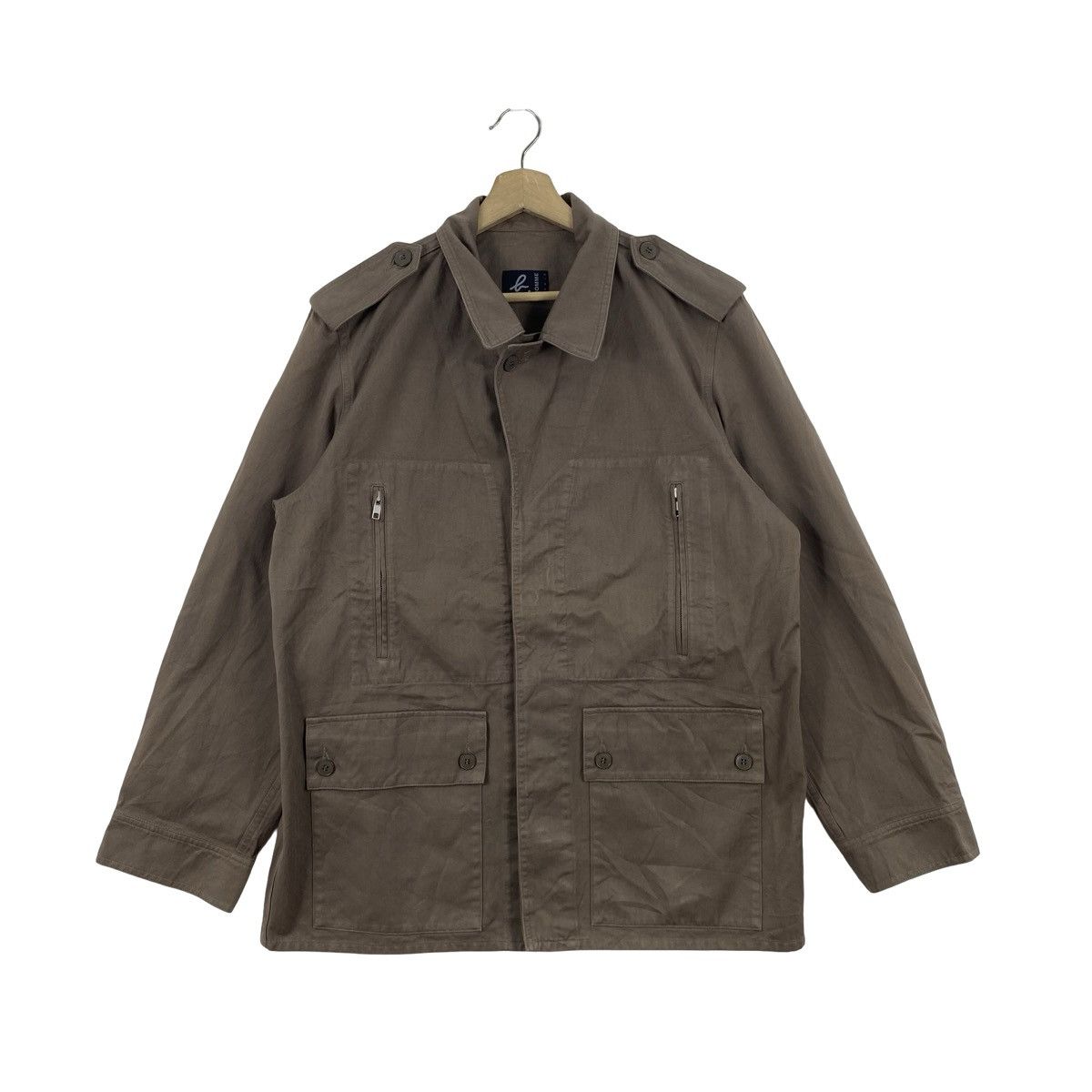 agnes b. Vintage AGNES B. HOMME Paris Field Military Style Utility Size US L / EU 52-54 / 3 - 4 Thumbnail