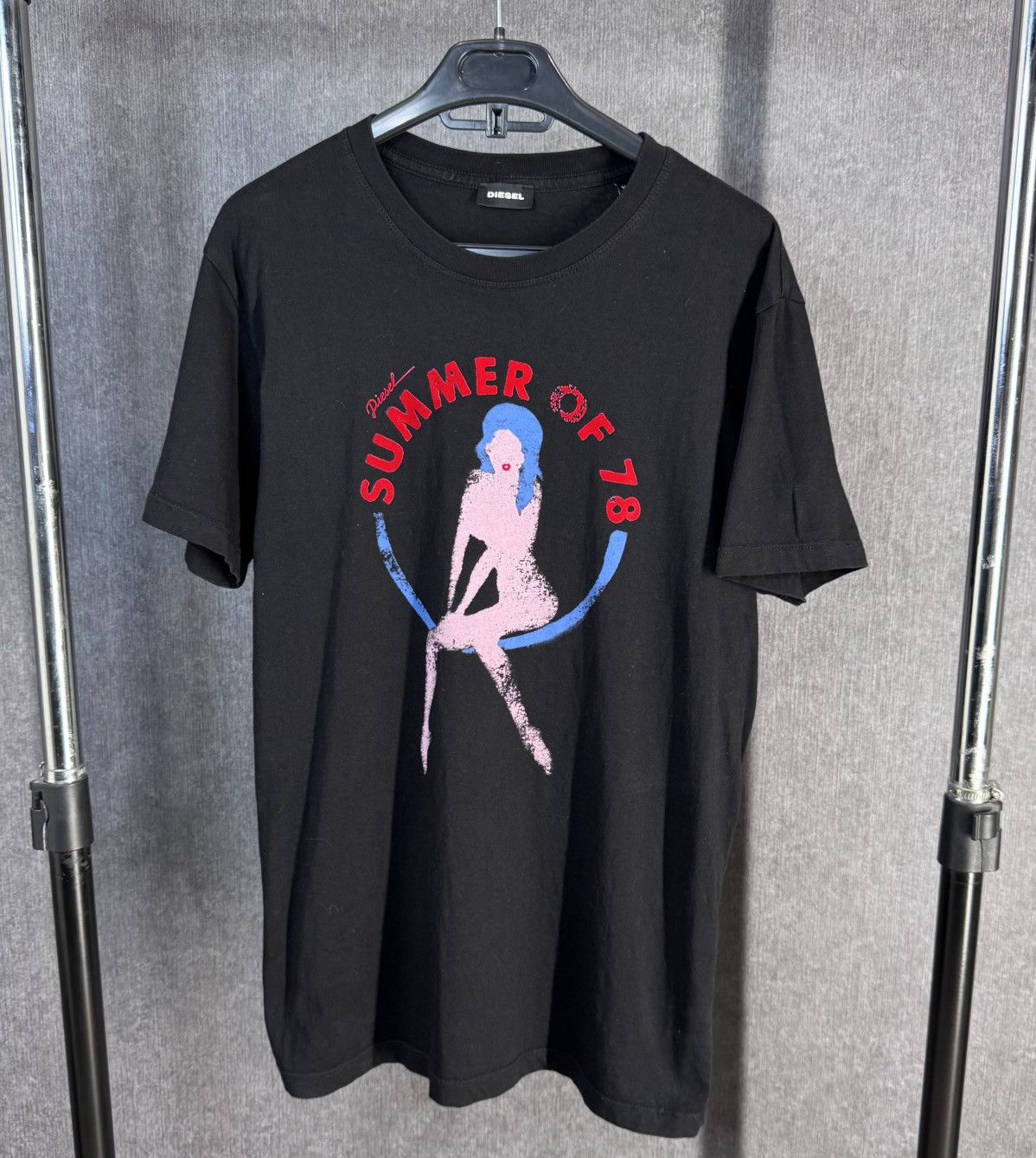 Diesel Diesel t shirt big logo y2k Summer Of 78 Size US L / EU 52-54 / 3 - 1 Thumbnail