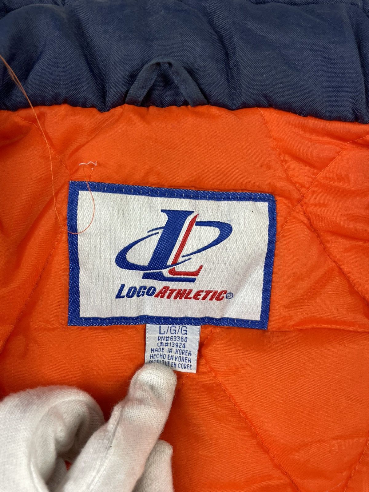 Logo Athletic Rare Vintage 90s Auburn Tigers Starter Jacket Navy Orange L Size US L / EU 52-54 / 3 - 11 Thumbnail