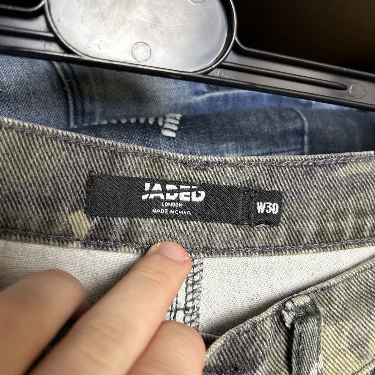 Jaded London Mens Jaded London Camouflage Skate Fit Streetwear jeans Size US 30 / EU 46 - 8 Thumbnail