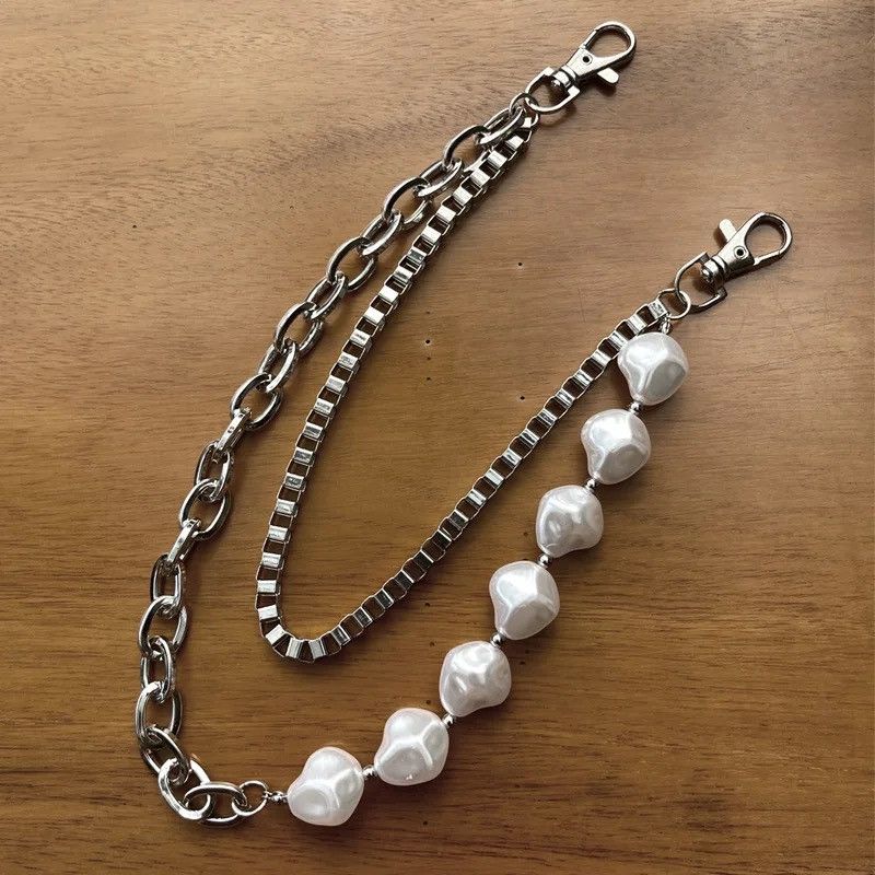 Designer Double Layer Bead Trending Punk Style Size ONE SIZE - 2 Thumbnail