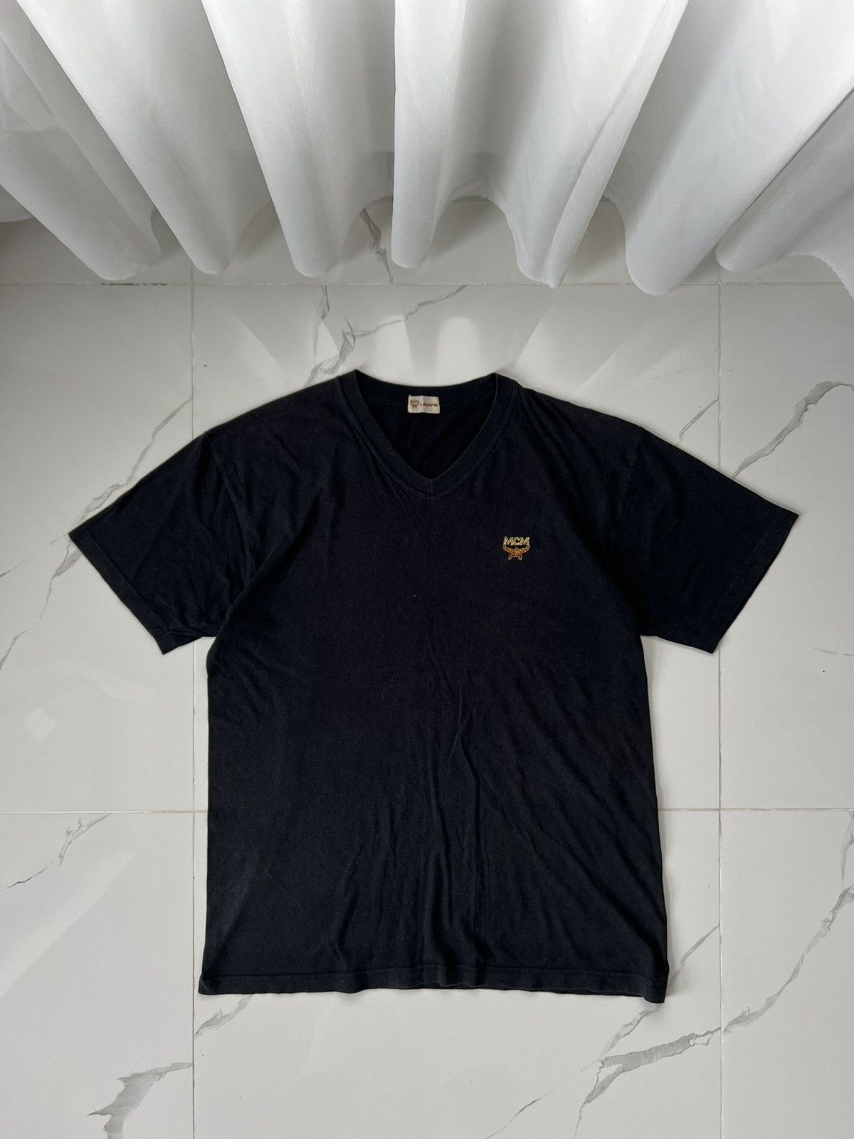 MCM 00's MCM RETRO Y2K AVANT-GARDE SMALL LOGO TEE Size US L / EU 52-54 / 3 - 1 Thumbnail