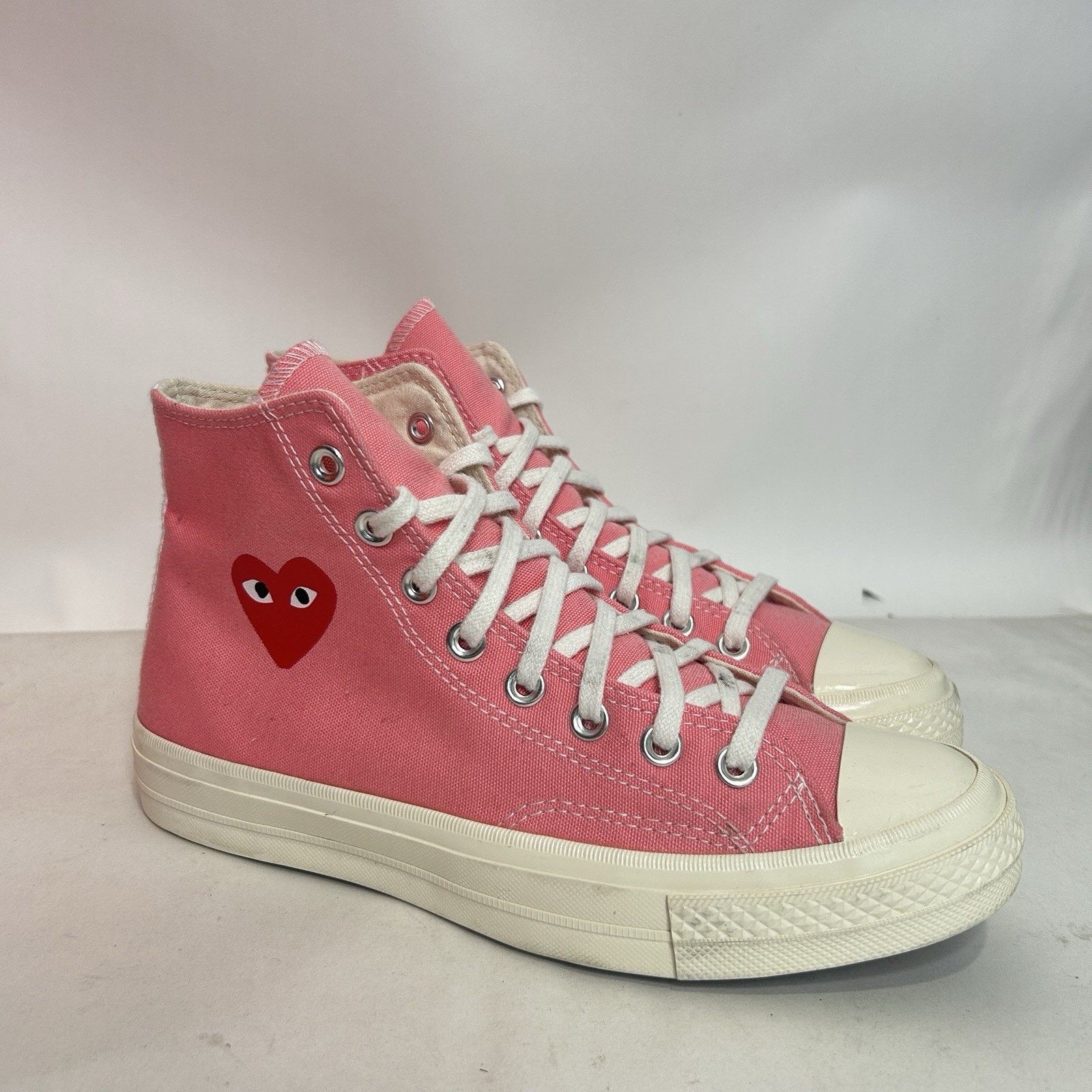 Converse Converse Chuck 70 High x Comme des Garcons Play “Pink” Size US 7.5 / EU 40-41 - 1 Thumbnail