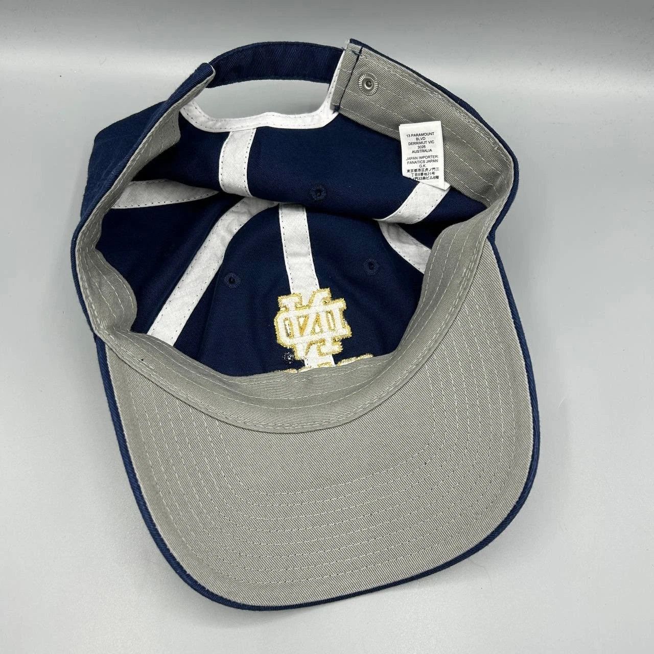 Top Of The World Notre Dame Fighting Irish Hat Women NCAA Strap Back Cotton Size ONE SIZE - 2 Thumbnail