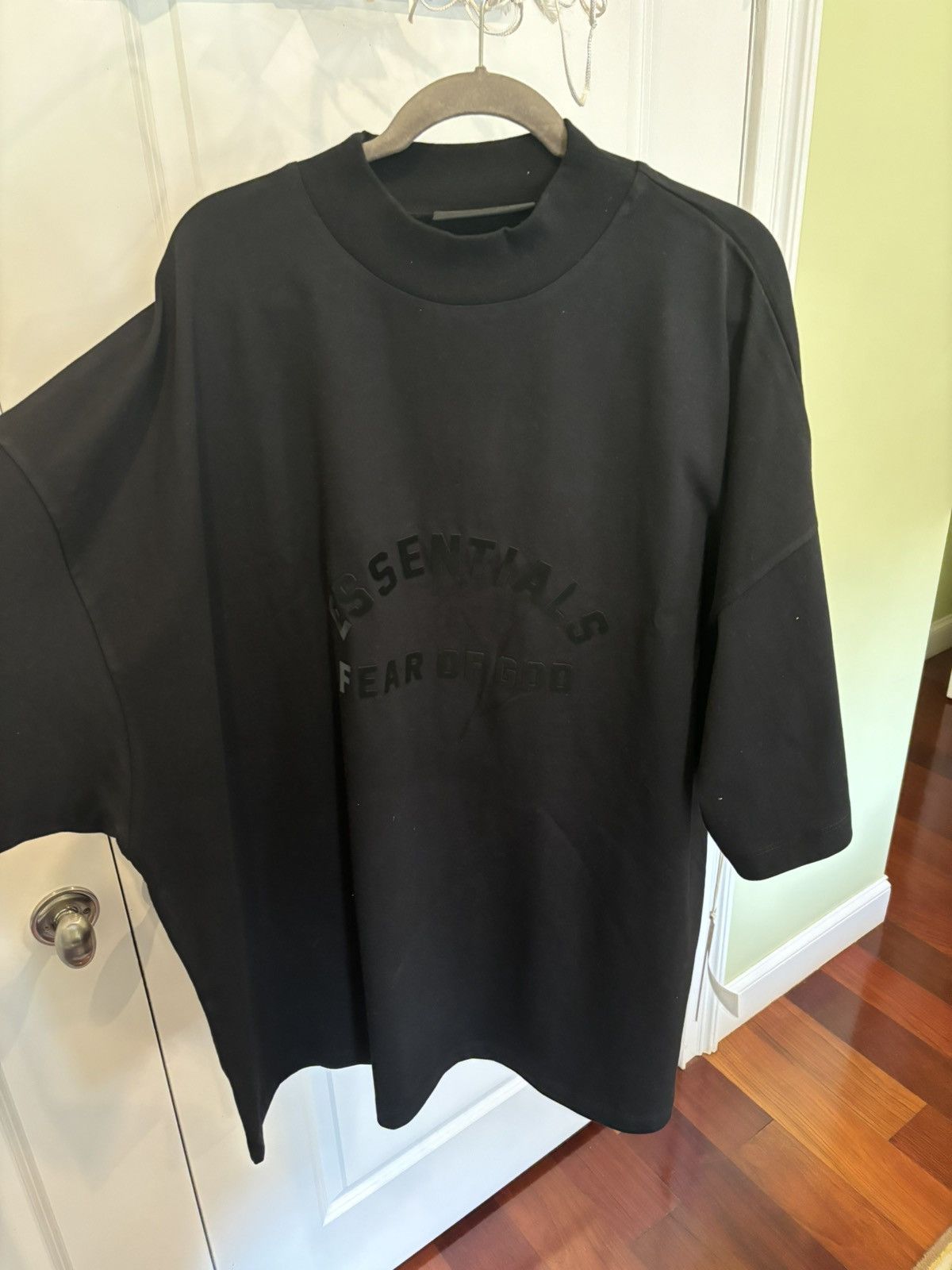 Essentials Essentials Black Oversized Tshirt Size US XL / EU 56 / 4 - 1 Thumbnail