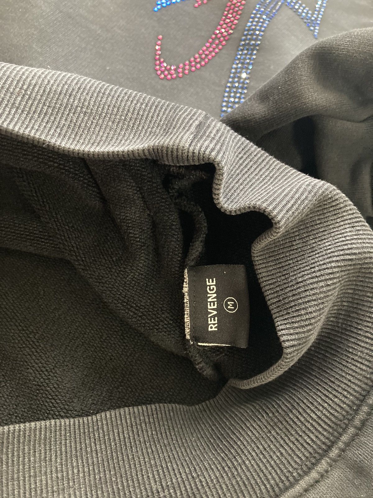 Revenge × Swarovski *SOLD* Revenge Swarovski 2018 Hoodie ‘rainbow’ *rare* Size US M / EU 48-50 / 2 - 12 Thumbnail