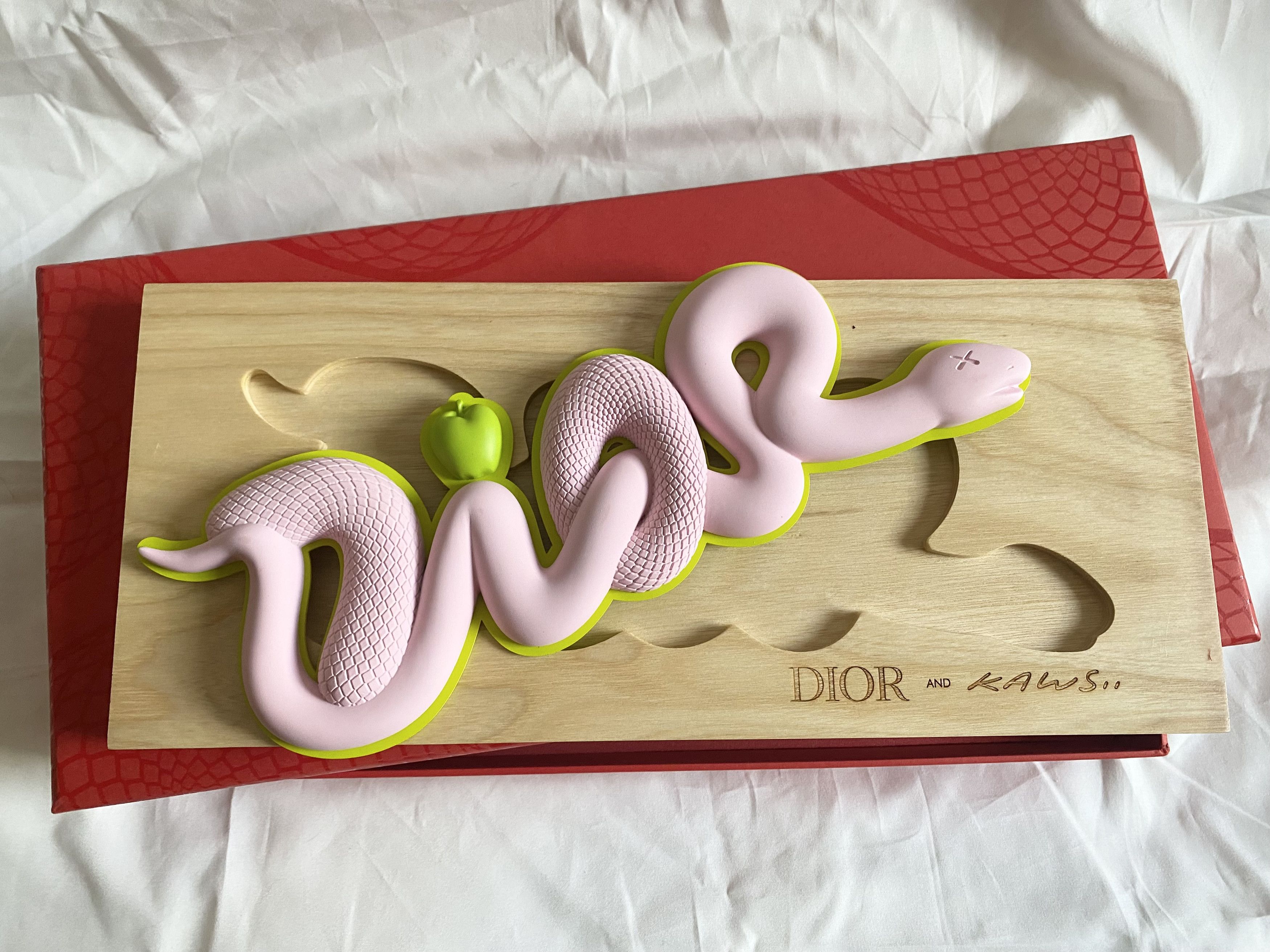 Dior × Kaws Dior X Kaws 2025 Chinese New Year snake wooden plate Size ONE SIZE - 6 Thumbnail
