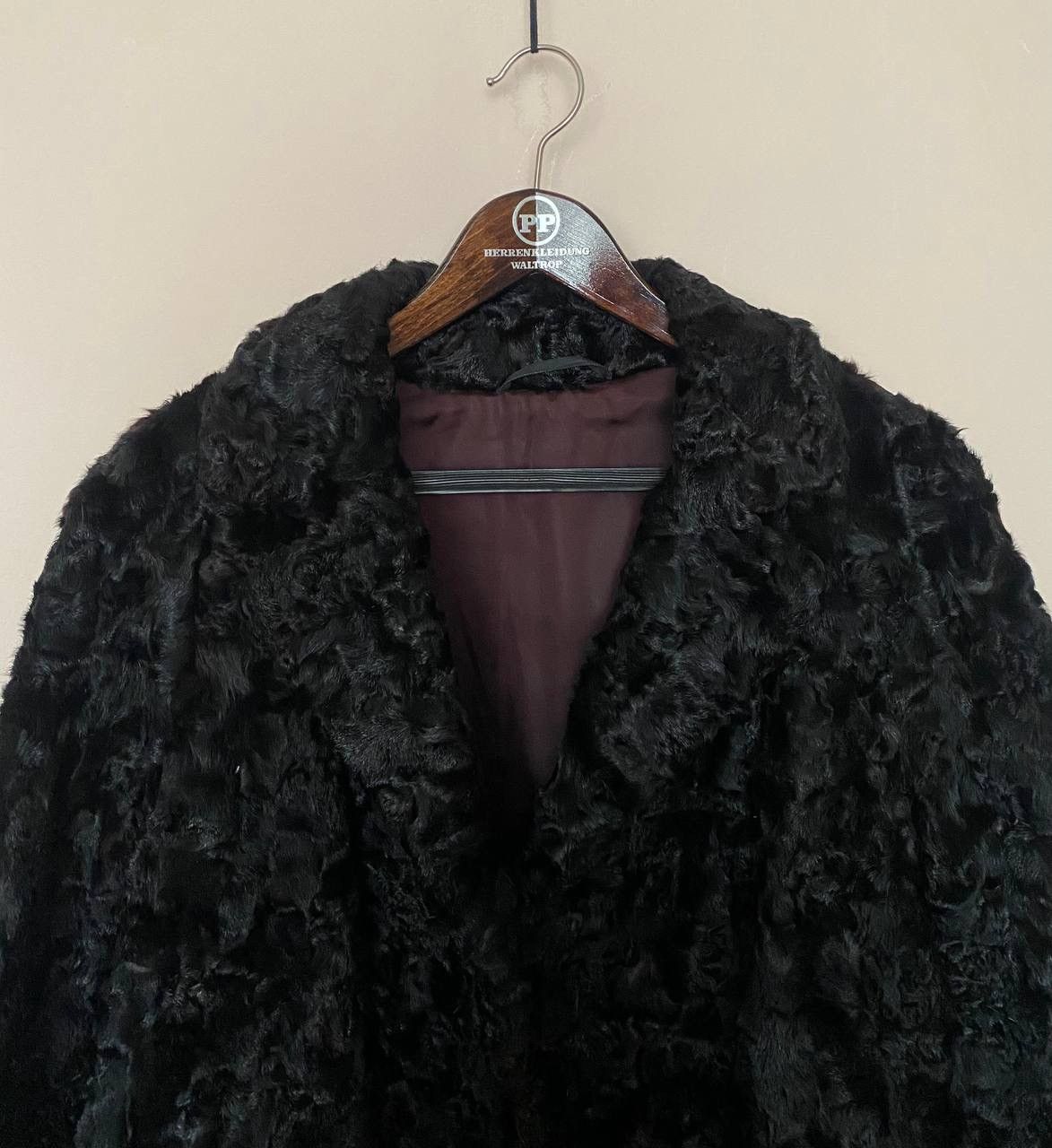 Vintage Vintage Lorenz Cornstädter Kürschnerei coat karakul real fur Size M / US 6-8 / IT 42-44 - 3 Thumbnail