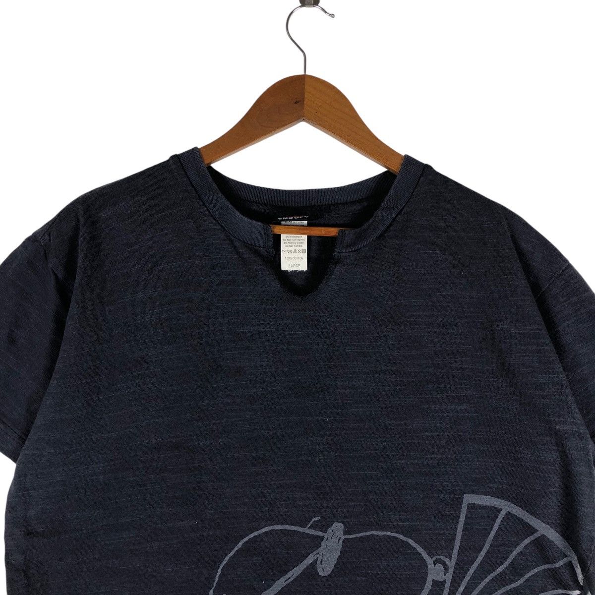 Indigo × Peanuts × Vintage Vintage PEANUTS Snoopy Indigo Dye Tee Shirt Sukajan Style Size US L / EU 52-54 / 3 - 2 Thumbnail