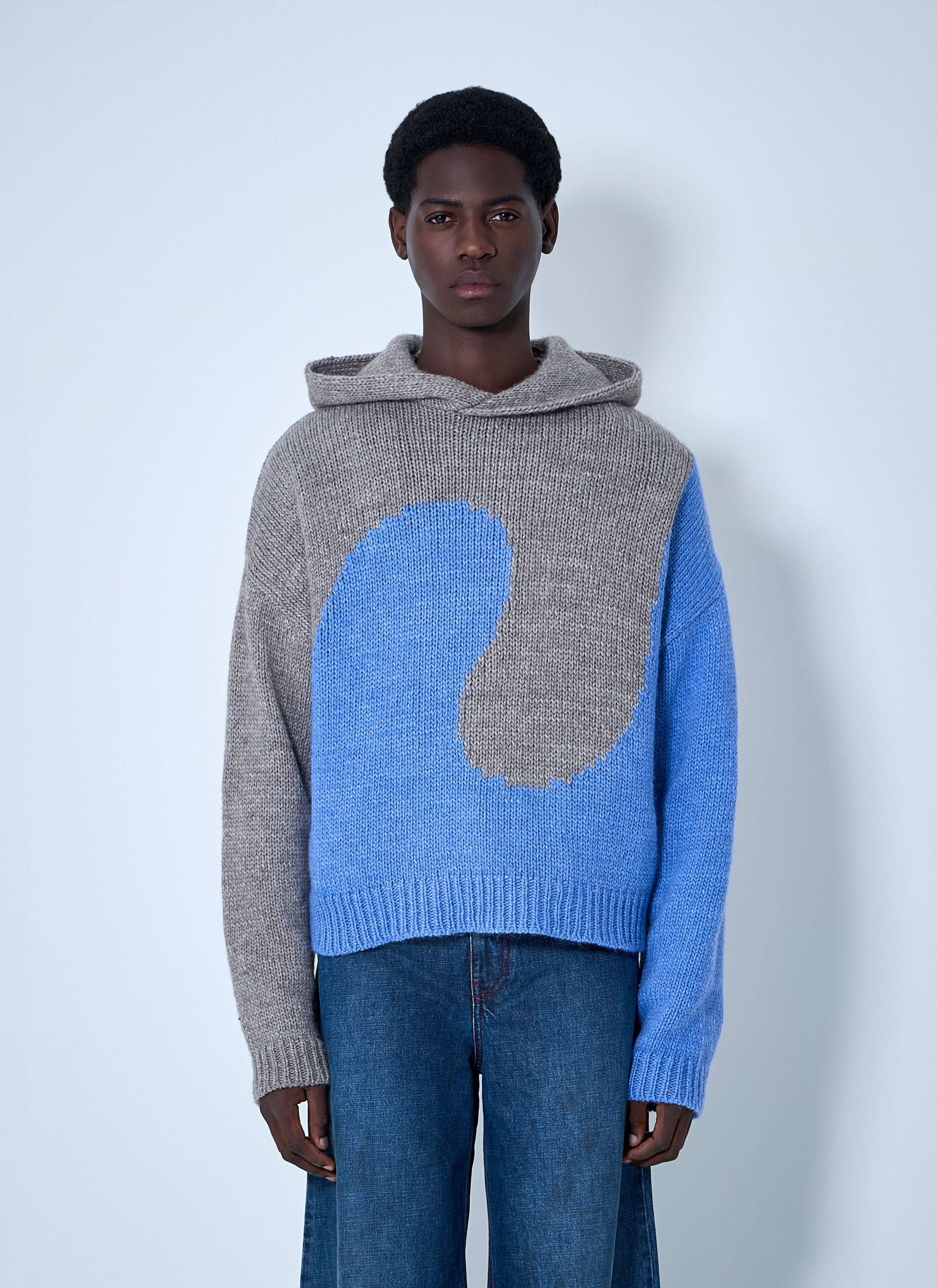ERL ERL Purple Blue Swirl Hoodie Sweatshirt | Grailed