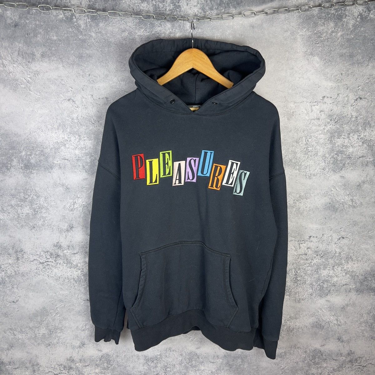 Pleasures Pleasures Hoodie Men’s Size L Cotton Black Long Sleeve’ Size US L / EU 52-54 / 3 - 1 Thumbnail