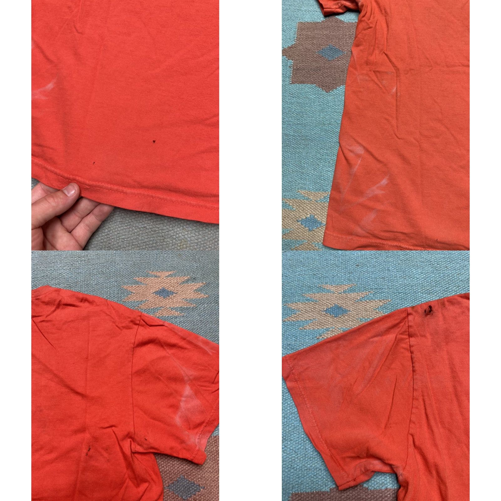 Ralph Lauren VINTAGE Ralph Lauren polo sport graphic t shirt y2k distressed spell out small Men Shirt S Orange Sports Mens Size US S / EU 44-46 / 1 - 9 Thumbnail