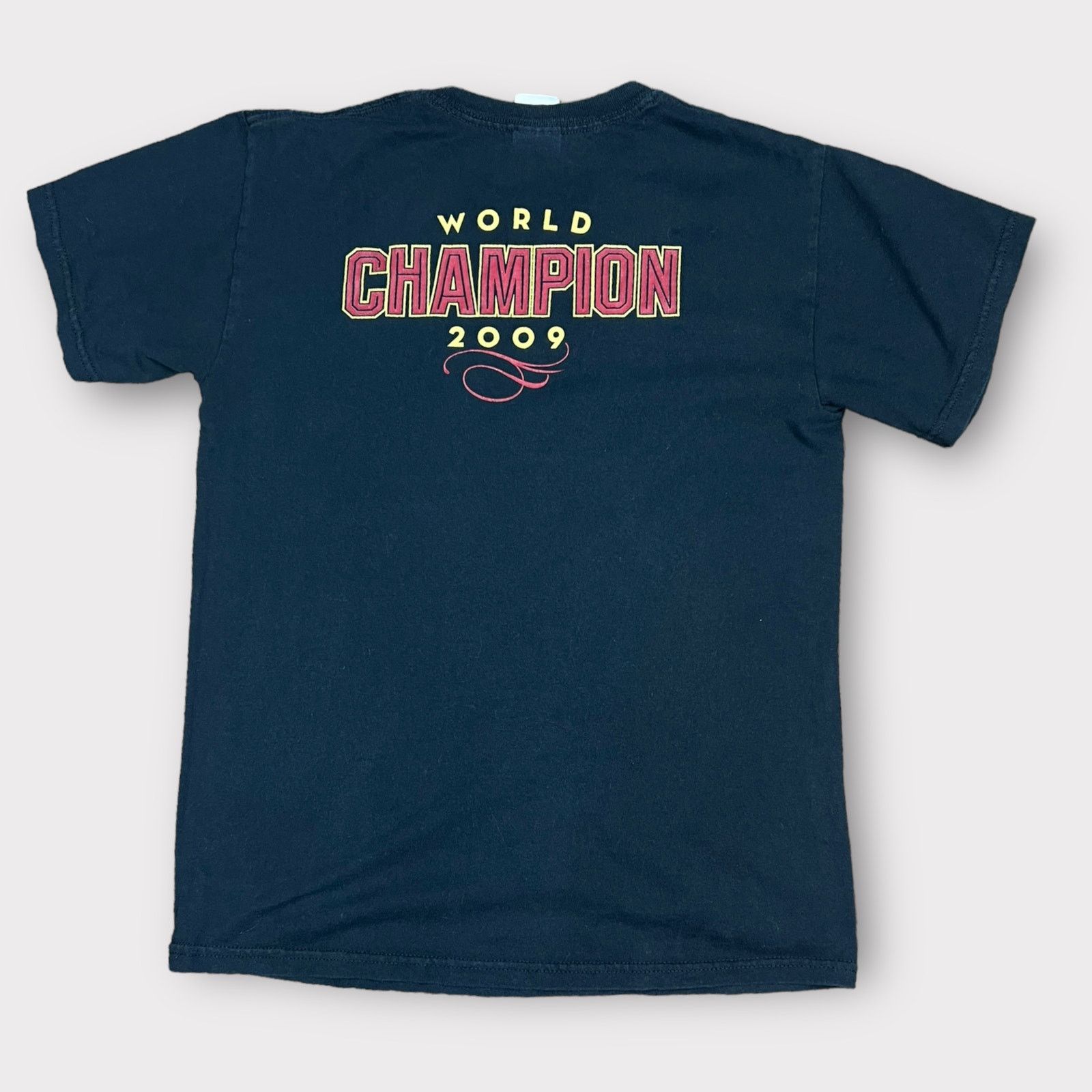 Gildan Vintage Gildan Cheerleading WORLDS 2009 Champion T-shirt Size S / US 4 / IT 40 - 2 Thumbnail
