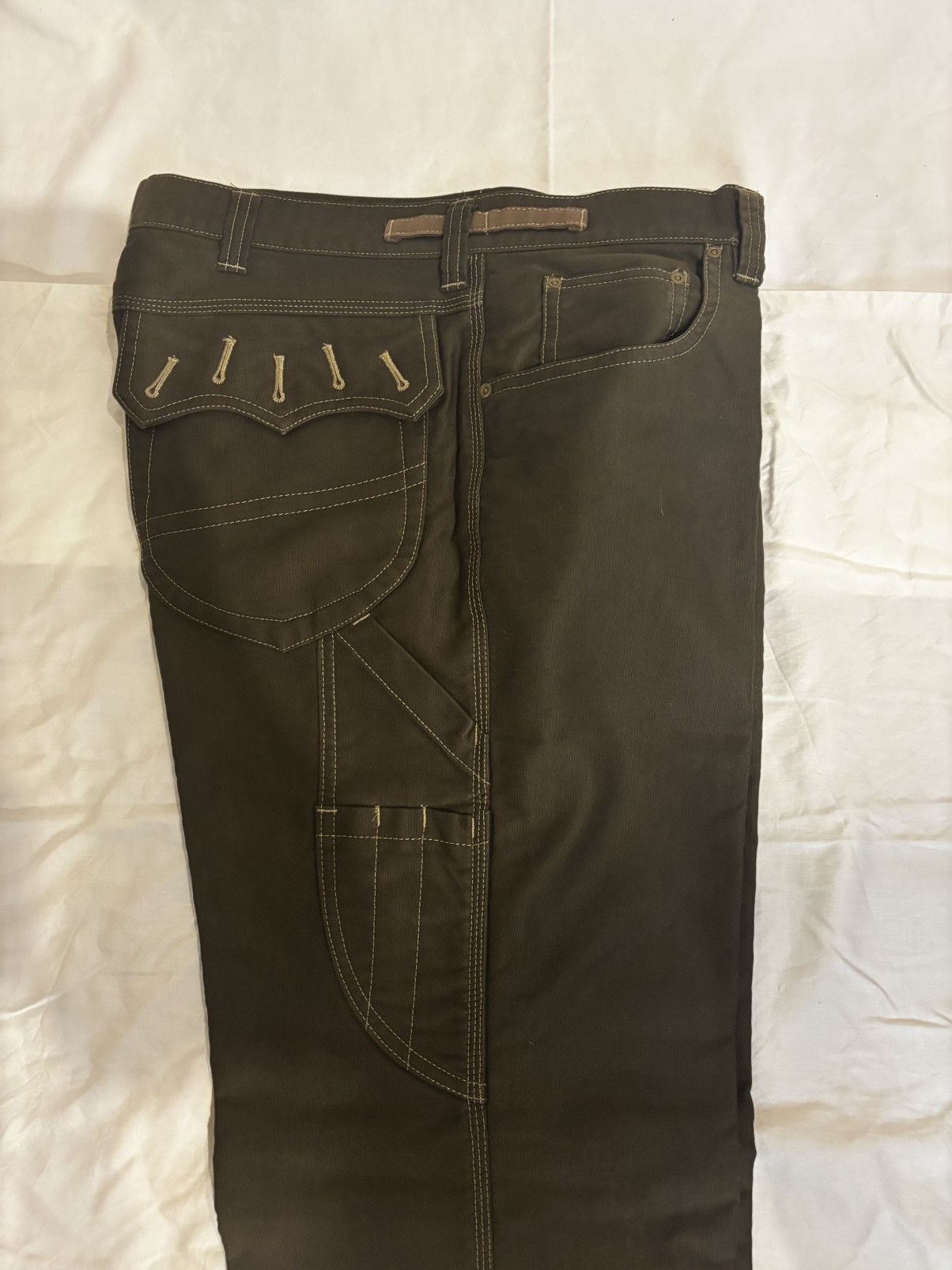 Paul Smith Khaki pants.op-618 Size US 32 / EU 48 - 2 Thumbnail