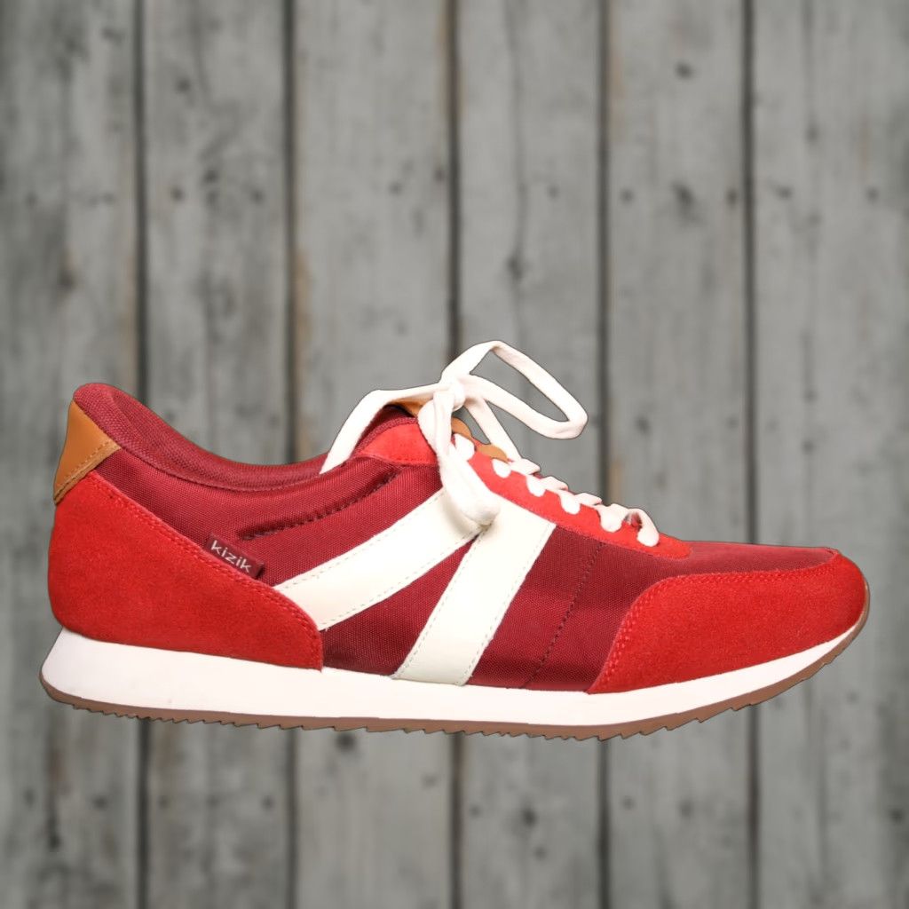 Vintage KIZIK Milan Salsa Red Sneakers Unisex Adults 9.5 11 Women's 11 Extra Details Not Included Size US 10 / IT 40 - 1 Thumbnail