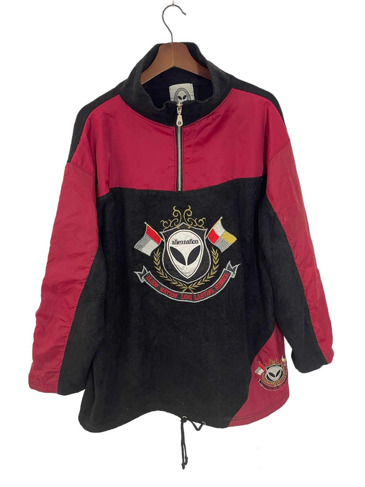 Alien Workshop × Vintage VINTAGE ALIEN NATION LIGHT FLEECE JACKET Size US L / EU 52-54 / 3 - 1 Thumbnail