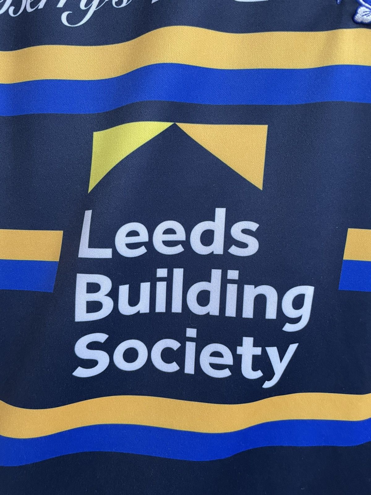 Vintage Leeds Rhinos Vintage Home Rugby Shirt Jersey ISC Size US L / EU 52-54 / 3 - 5 Thumbnail