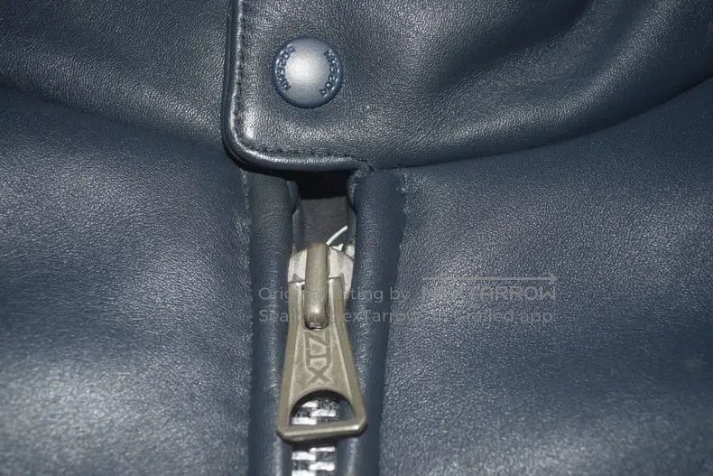 Neighborhood Neighborhood Cowhide Leather Jacket Initial Year Size US L / EU 52-54 / 3 - 5 Thumbnail