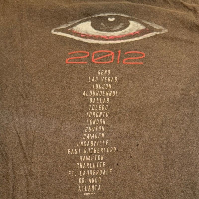 Other TOOL Convex Vintage 2012 Tour Tee Unisex Medium Very rare Size US M / EU 48-50 / 2 - 4 Thumbnail