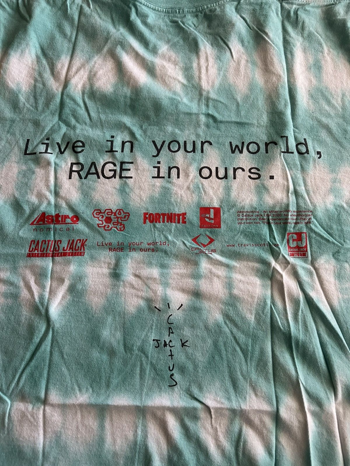 Travis Scott × Vintage Travis Scott x Fortnite Shirt Size US XL / EU 56 / 4 - 5 Thumbnail