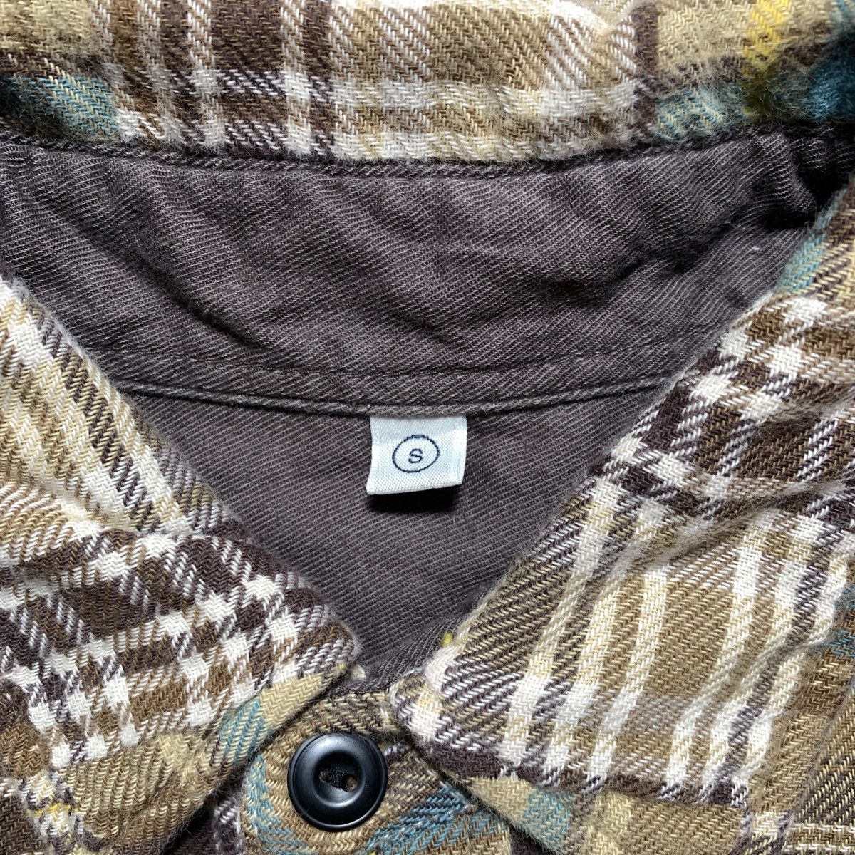 Uniqlo Uniqlo Plaid Patchwork Sugar Cane Inspired Flanel Shirt Size US S / EU 44-46 / 1 - 3 Thumbnail