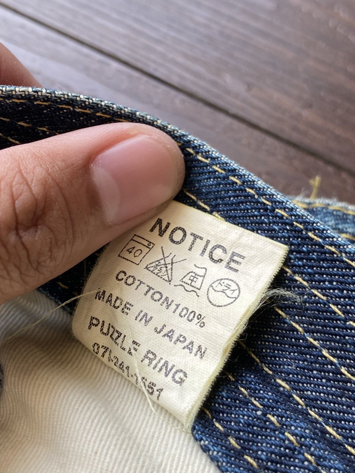 Sassafras SASSAFARAS FALL LEAF SPARAY GARDENERS DENIM 13.05oz Size US 30 / EU 46 - 12 Thumbnail
