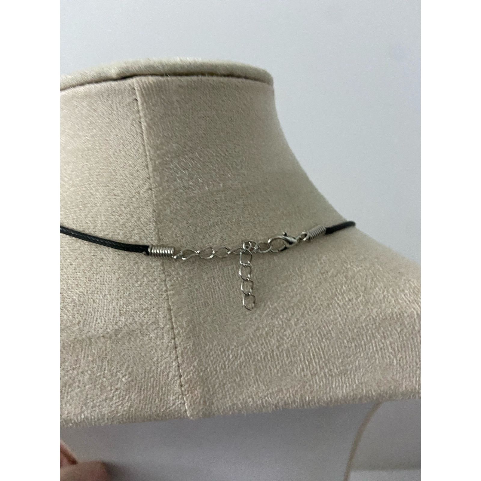 Handmade rainbow pendant necklace fringe Size ONE SIZE - 3 Thumbnail
