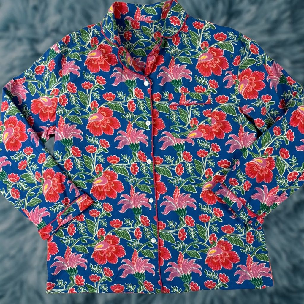 Vintage Mahogany Pajama Set Medium XS? Size 32" / US 10 / IT 46 - 1 Thumbnail