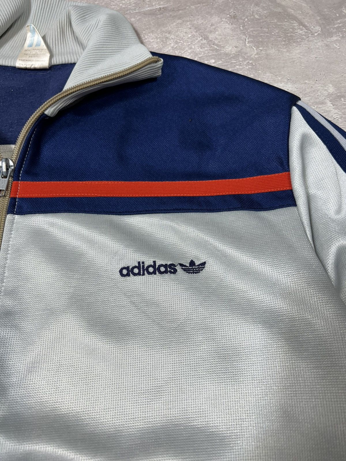 Adidas Vintage 80s Adidas Made in West Germany Jacket Size US M / EU 48-50 / 2 - 7 Thumbnail