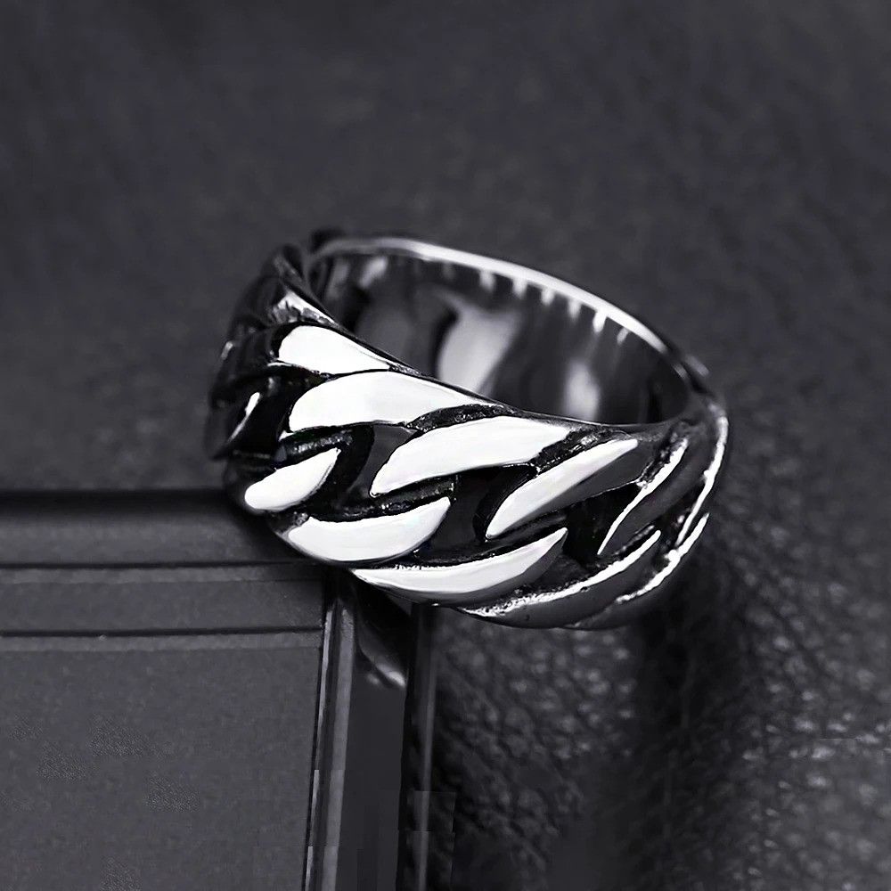 Jewelry Link Chain Ring Size ONE SIZE - 4 Thumbnail