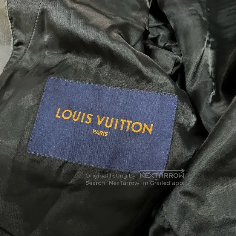 Louis Vuitton Louis Vuitton Checkerboard leather jacket Size US L / EU 52-54 / 3 - 3 Thumbnail