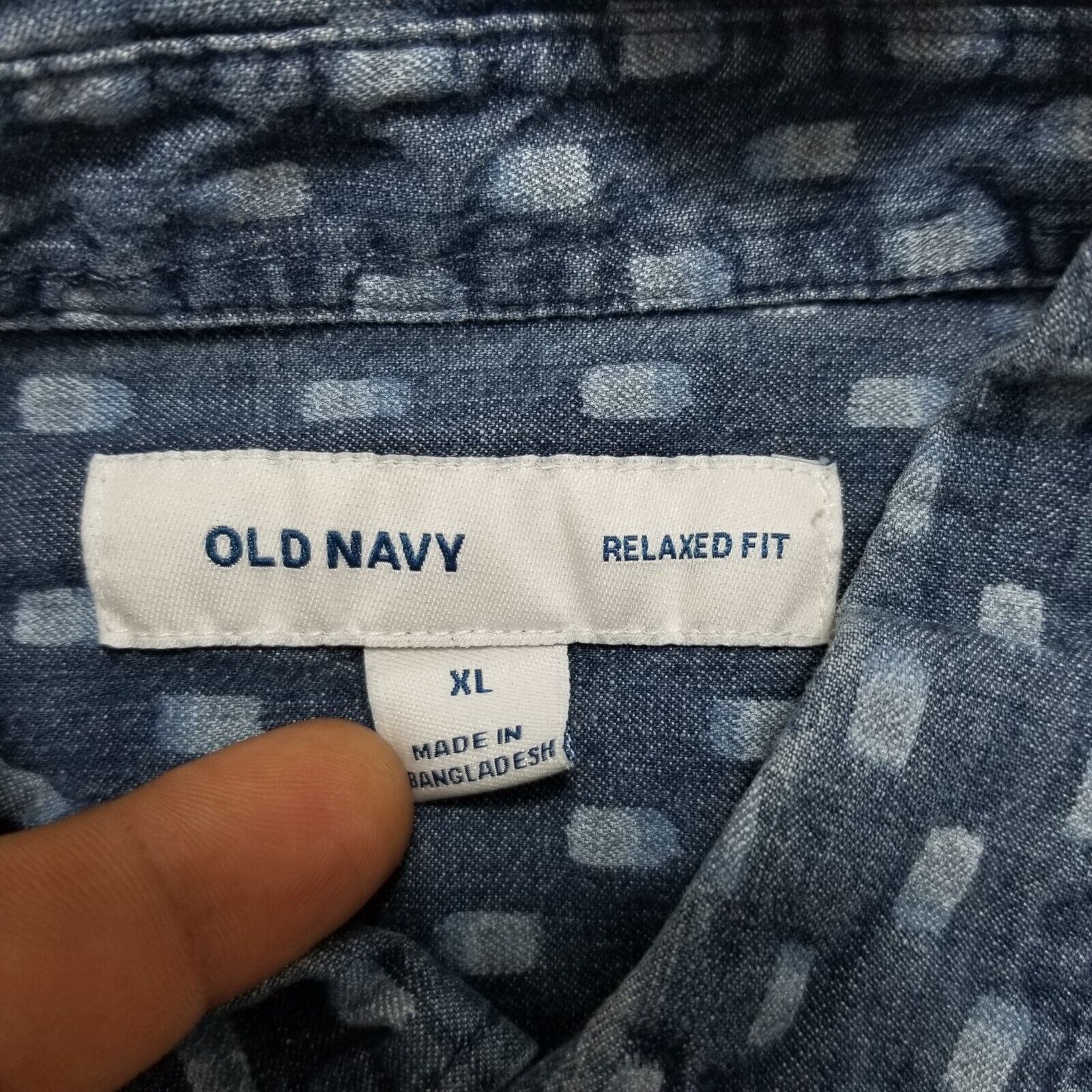 Old Navy Old Navy Shirt Mens XL Casual Button Up Short Sleeve Pocket Size US XL / EU 56 / 4 - 4 Thumbnail