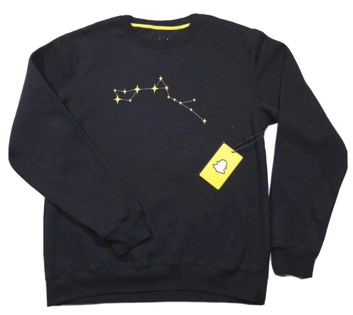 Designer Snapchat Employee Constellation Crewneck Sweater Size Large Size US L / EU 52-54 / 3 - 1 Thumbnail