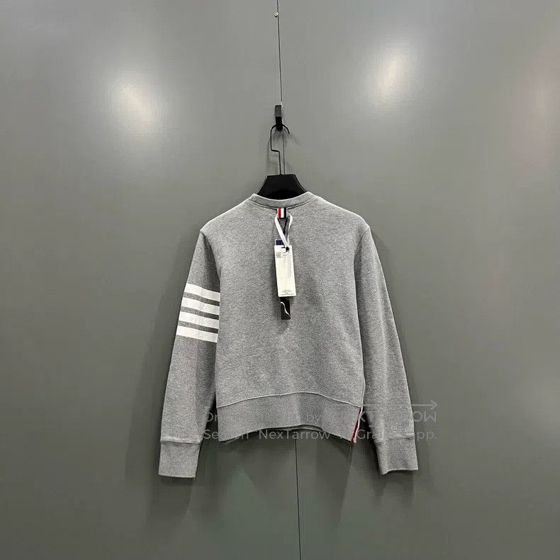 Thom Browne Thom Browne Grey hoodie Size US S / EU 44-46 / 1 - 3 Thumbnail