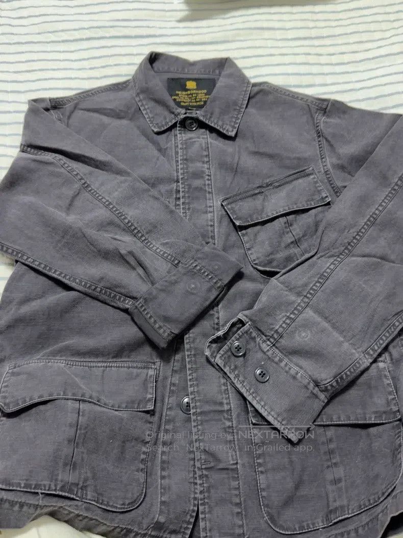Neighborhood Neighborhood Four-Pocket Utility Jacket, Gray Main Color, Size US L / EU 52-54 / 3 - 1 Thumbnail