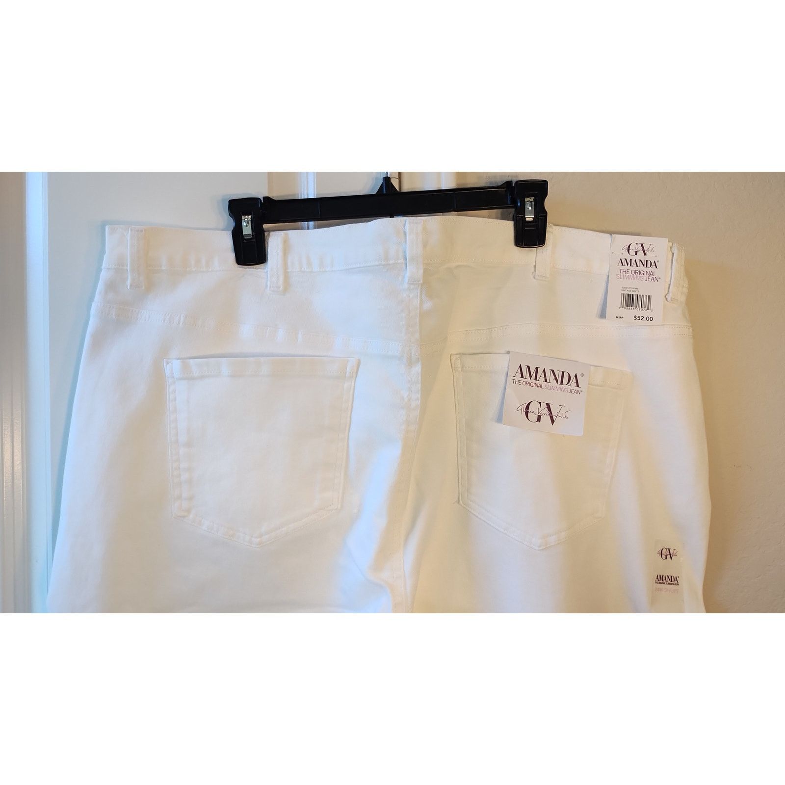 Gloria Vanderbilt NWT Gloria Vanderbilt Slimming Jeans Women Size 24W White Size 24" / US 00 / IT 34 - 7 Thumbnail