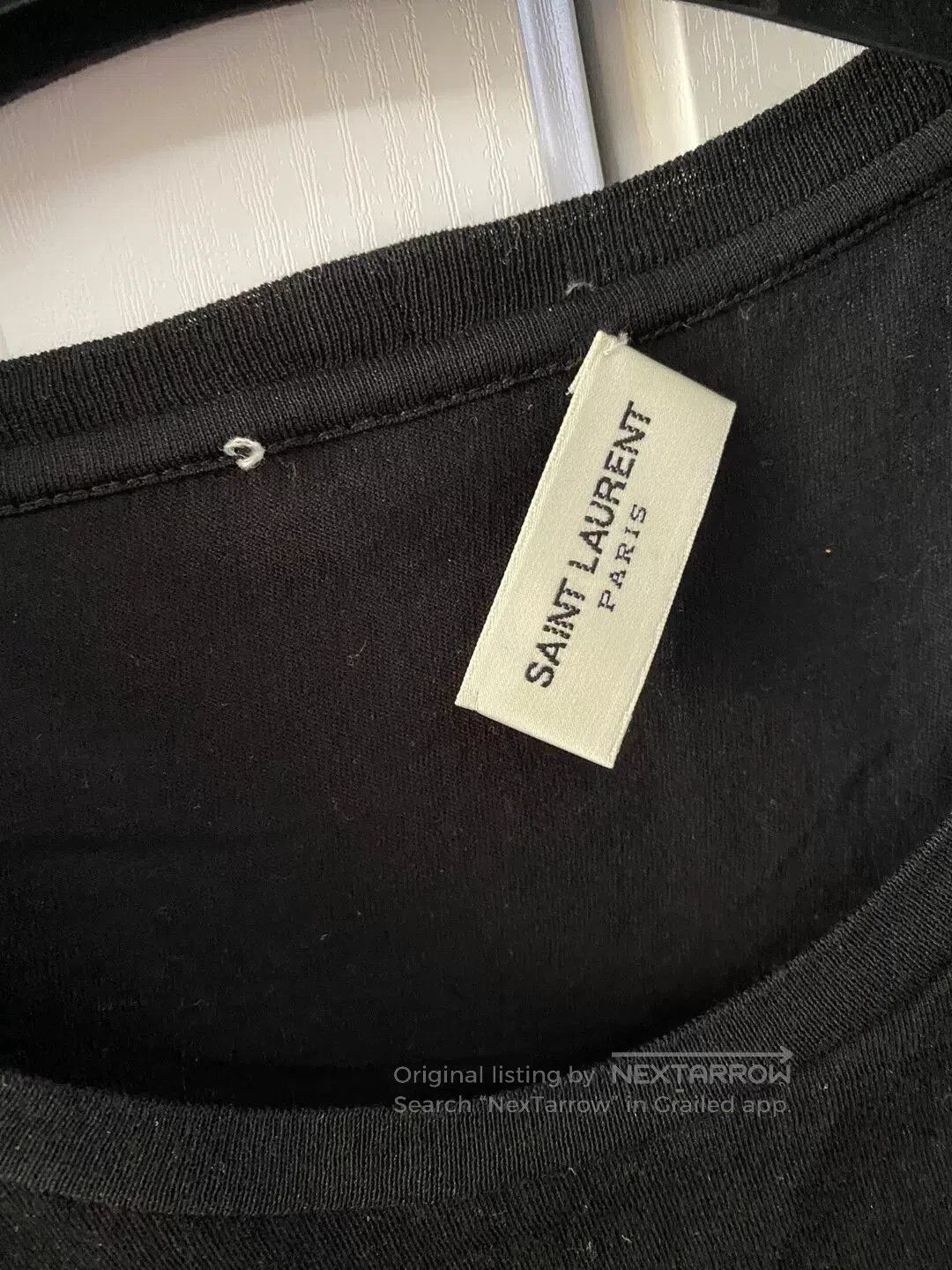 Yves Saint Laurent black classic vampire graphic t. Size XS / US 0-2 / IT 36-38 - 3 Thumbnail