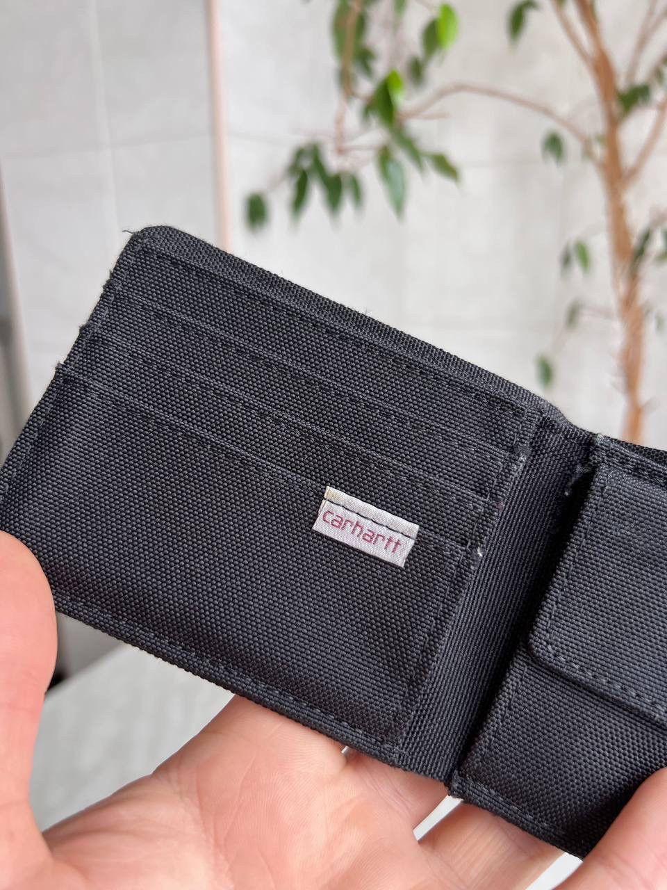 Carhartt Carhartt Wallet Men's Black Bifold Workwear Streetwear Y2K Size ONE SIZE - 6 Thumbnail