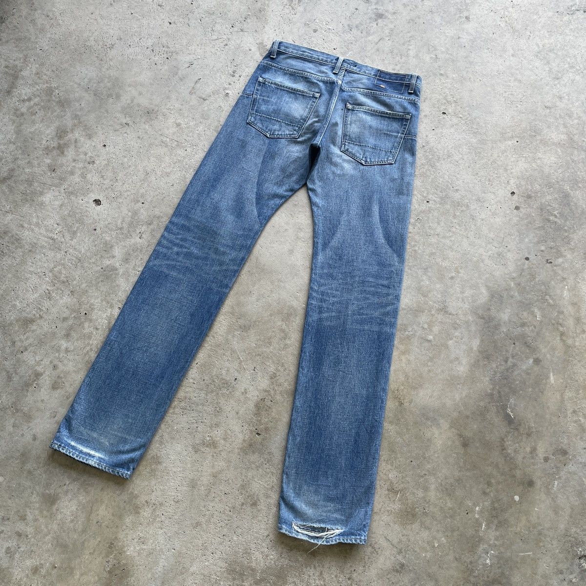 Japanese Brand Vintage Japanese Selvedge Jeans Distressed Pants Faded W30 Size US 32 / EU 48 - 12 Thumbnail