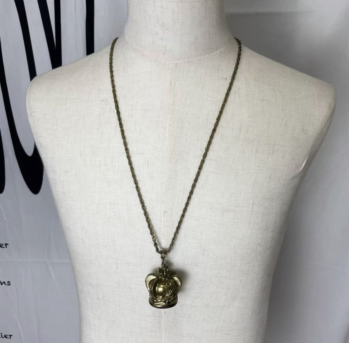 Jean Paul Gaultier Jean Paul Gaultier Crown Baroque Necklace J29 Size ONE SIZE - 2 Thumbnail